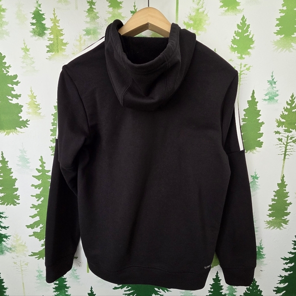 Adidas Men's Black Hoodie Sweater - Picture 2 of 6